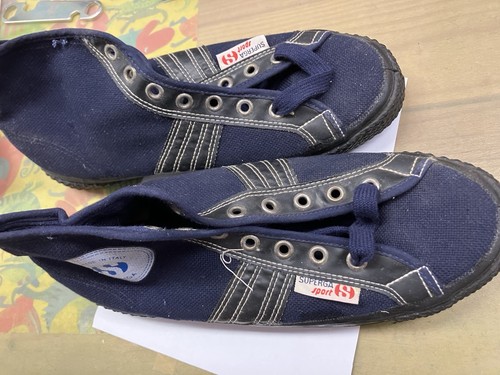 Superga scarpette vintage blu - scarpette,