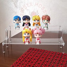 SAILOR MOON SERIE COMPLETA 6 ACTION FIGURE STATUETTE COLLEZIONE CHIBIUSA BUNNY