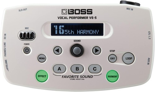 Boss vocal performer - boss, ve-5-wh
