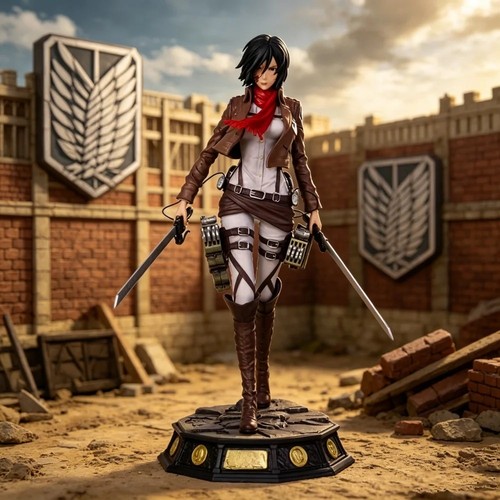 Statua mikasa ackerman - statua,