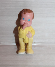 Fisher-Price Loving Family Dollhouse 1993 Baby Doll Figura Giallo Succhia Pollice