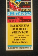 1950s Barney's Mobile Service