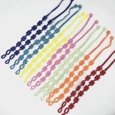 10x Bracciale Moda Fiore Pizzo Macramè Uncinetto Donna Gioielli Bracciale Cavigliera