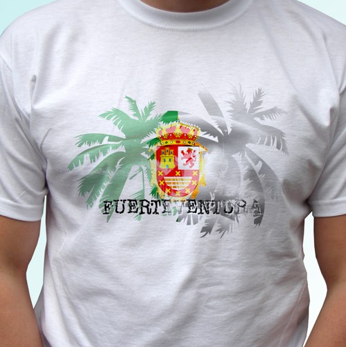 Fuerteventura palm flag t - fuerteventura,