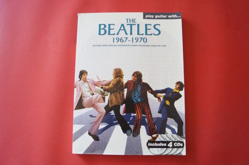Beatles suona chitarra con - chitarra,