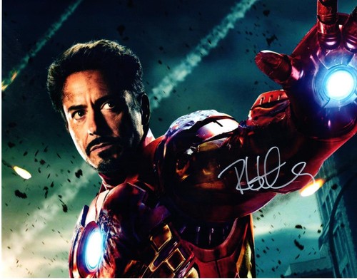 Robert downey foto firmata - robert,