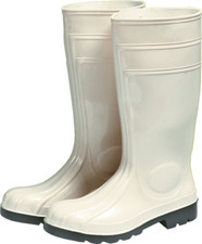Stivali Antinfortunistici BIANCHI in PVC a Ginocchio - Di Sicurezza - ALIMENTI