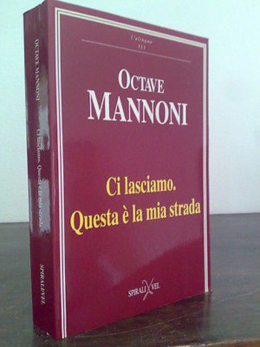 Octave mannoni ci lasciamo - ci,