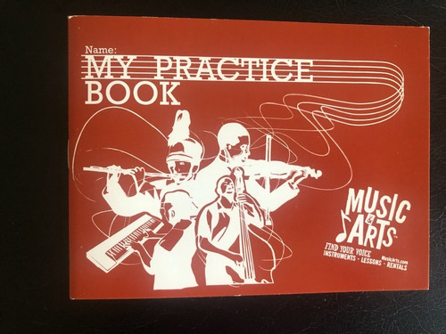 Practice book music - my,