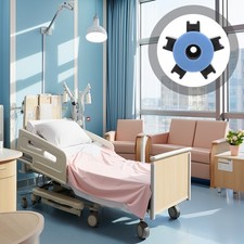  Copertura per asta portaflebo