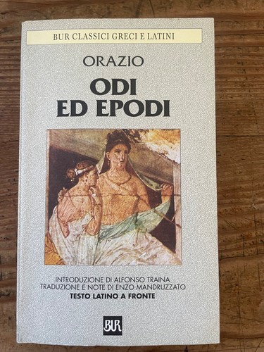 Orazio odie epodi bur - ed,