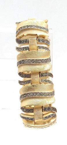 Bracciale corona trifari tono - bracciale,