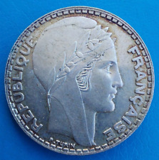 Francia, 20 Franchi Torino Argento 1933 Rami Corti, Km 879, Cote SUP 50 Euro