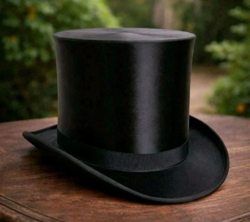 Cappello alto fatto mano - cappello, in