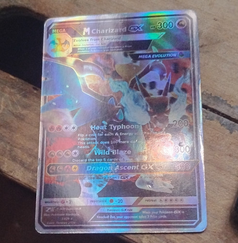 Pokémon tcg charizard gx - m,