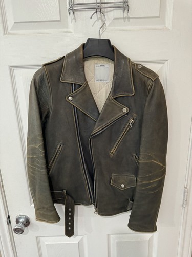 Giacca pelle visvim moto - giacca,