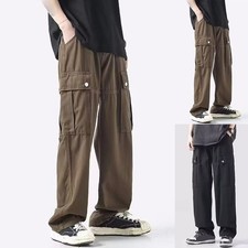 Pantaloni cargo dritti - , gamba