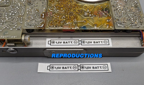 Etichetta batteria nagra - nagra, sn