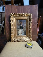 Antico dipinto dama elegante - dipinto/"dama,