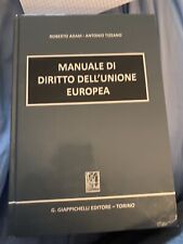 R. Adam, A. Tizzano - Manuale