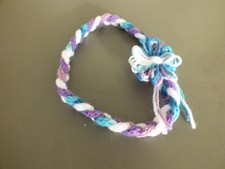 Collana sciarpa filato unica