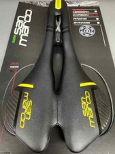 Sella Selle San Marco Aspide Carbon Fx Wide Open (Pce) Nero Giallo
