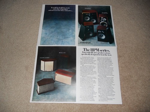 Pioneer hpm 200 100 - pioneer, hpm-200,hpm-100,60,40