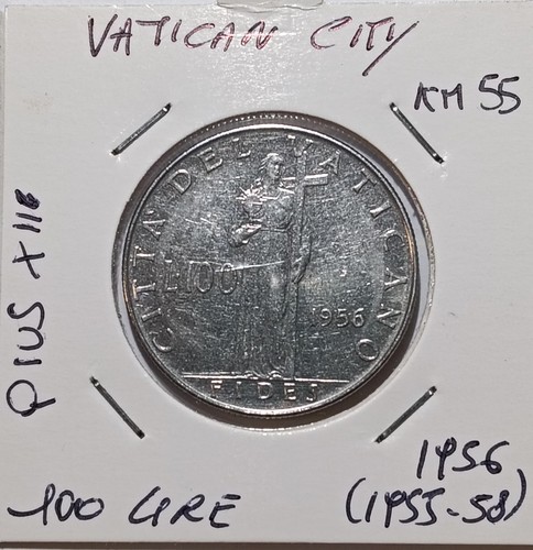 Città del vaticano 100 - del, lire