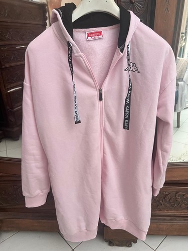 Felpa kappa con zip - zip, e