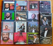 PAVAROTTI - 11 ALBUM MOLTO RARI + 3 DVD Pavarotti 90 ANDREA BOCELLI Llangollen
