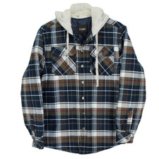 Giacca camicia flanella