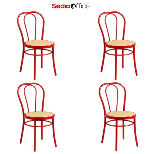Sedia thonet metallo - sedia,