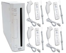 Kit set console 4-REMOTE Nintendo Wii sistema videogioco ULTIMATE FAMILY BUNDLE