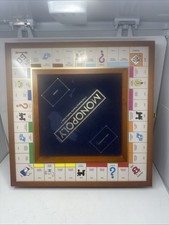 Monopoly Trophy Edition con armadio in legno di lusso deluxe incompleto