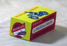 MINIALUXE BOITE REPRO COPIE MOTO POLICE DE LA ROUTE