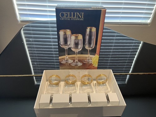 Cellini crystalware set - crystalware,