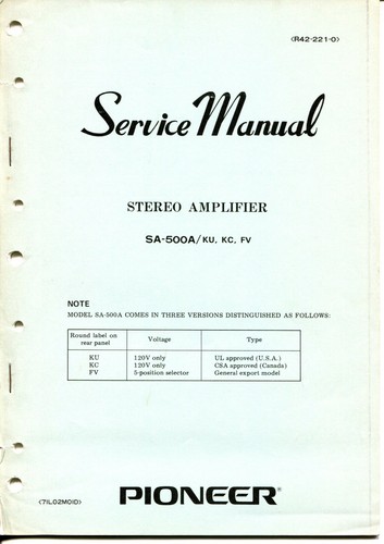 Amplificatore stereo vintage