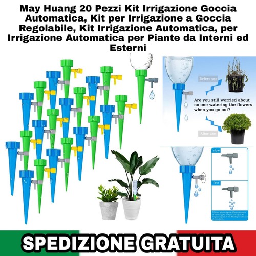 20pz kit irrigazione goccia - 20pz,
