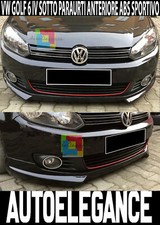 VW GOLF 6 VI SPOILER SOTTO
