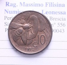 NL* VEIII 10 CENTESIMI APE