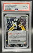 Pokemon TCG Rocket's Raikou EX