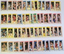 NBA All Stars Basketball 1991-92 Lotto 54 Figurine Doppio Lato Panini