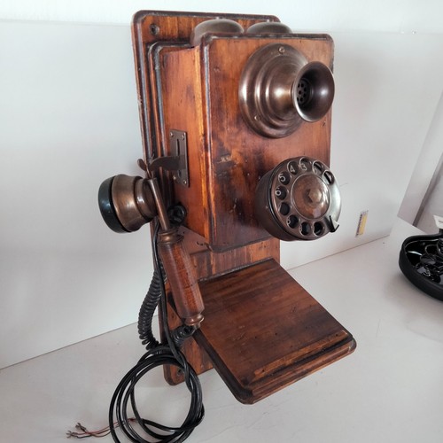 Telefono fisso con filo - , antico