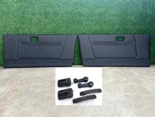 Nero Personalizzato Porta Pannello Set Con Attillato Per Suzuki Samurai SJ410