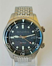 Spinnaker Bradner SP-5062-11 Nero Automatico Zaffiro SuperCompressor 2 Cinturini