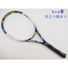 Racchetta da tennis Wilson Juice 100 2014 L2 27 pollici 100 mq usata con corde grado B