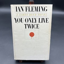 Ian Fleming James Bond book. First American Edition. You Only Live Twice - 007