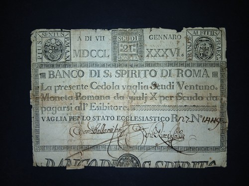 Scudi banco santo - scudi,