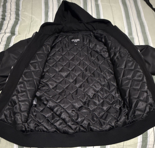 Guess giubbotto uomo nero - giubbotto,