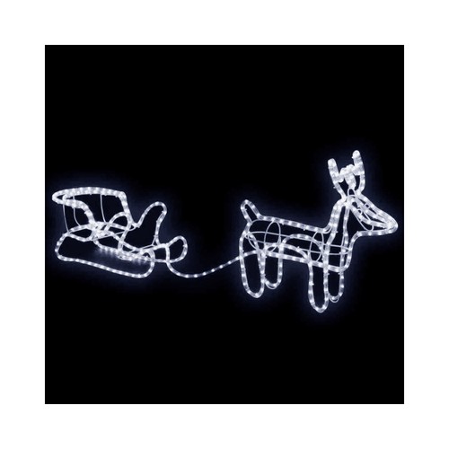 Renna con slitta luce - con, luci